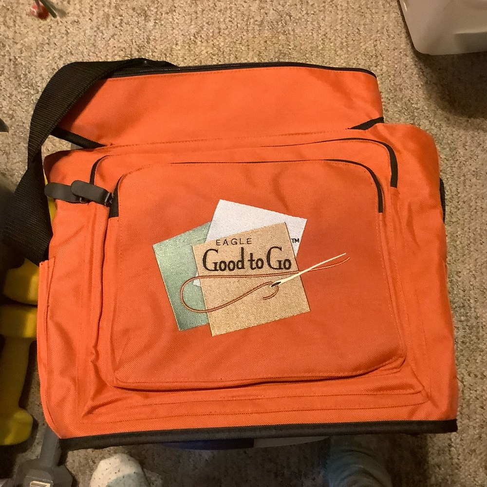 Eagle quilting tote
